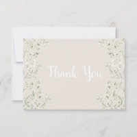 Im Clouds Babydusche dank Karte