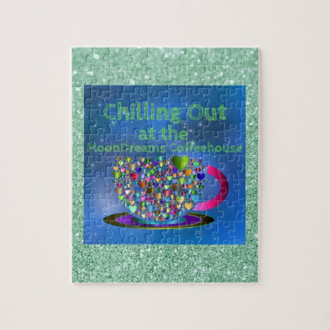 Im Coffeehouse des MoonDreams kühlen (Vertikal)