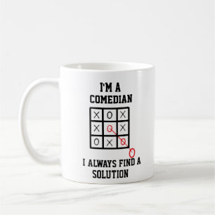 Im Comedian finde ich immer eine Lösung Tasse
