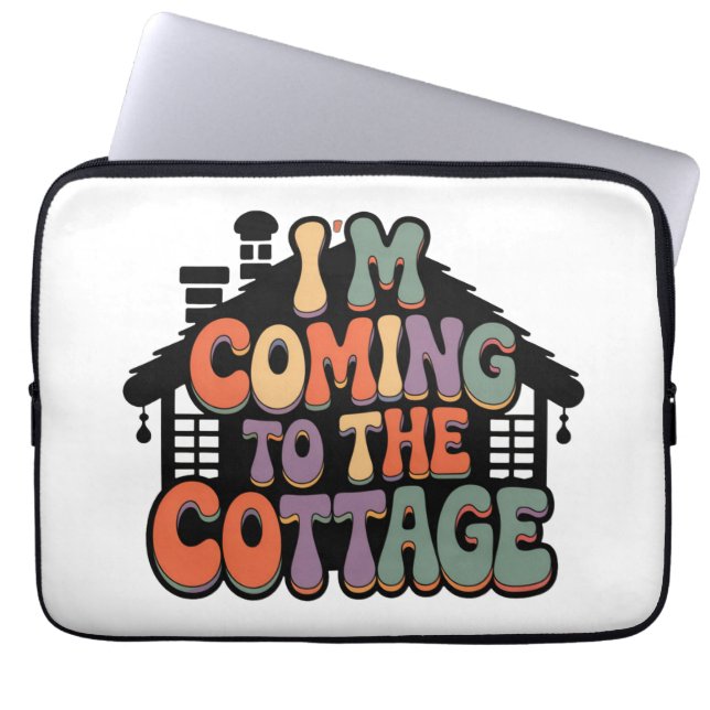 Im Coming to the Cottage Laptopschutzhülle (Vorderseite)