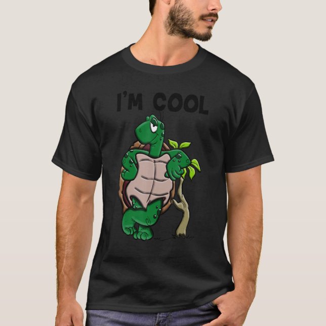 I'M Cool Kids Turtle T-Shirt (Vorderseite)