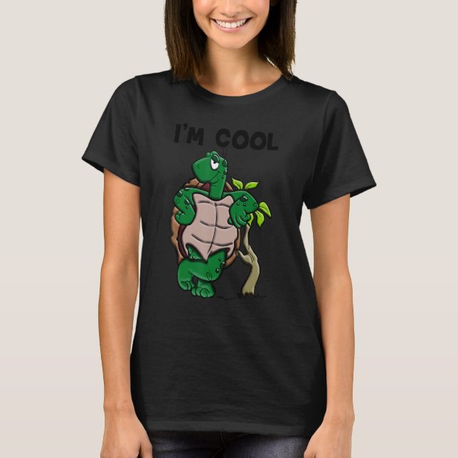 I'M Cool Kids Turtle T-Shirt (Vorderseite)