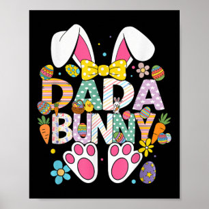 Im Dada Bunny Matching Family Oaster Party Poster