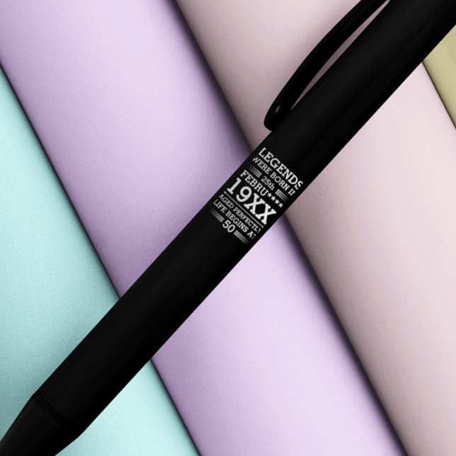 Im Datumsmonatsalter waren benutzerdefinierte Lege Kugelschreiber (Von Creator hochgeladen)