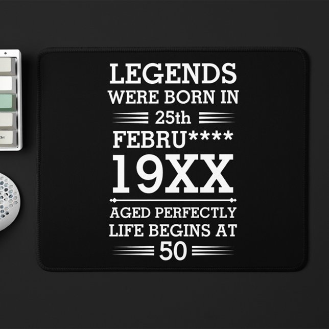 Im Datumsmonatsalter waren benutzerdefinierte Lege Mousepad (Von Creator hochgeladen)