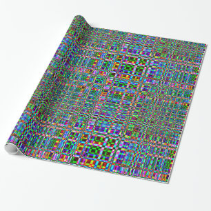 Im Dazzle Tartan Kariert verloren, nahtlos, Muster Geschenkpapier