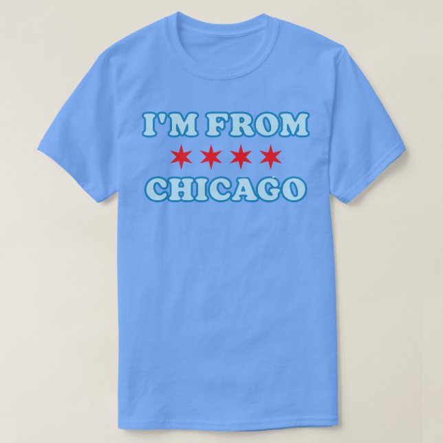 Im De Chicago TShirt (Design devant)