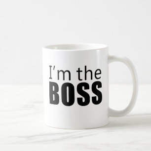 Im der Chef Kaffeetasse