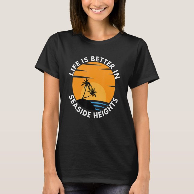 im Design der Meereshöhen T-Shirt (Vorderseite)