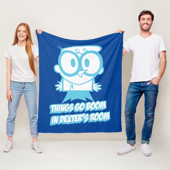 Im Dexter-Saal wird alles boomen Fleecedecke (Beispiel)