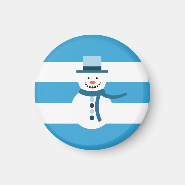 I'm Dreaming Of A White Winter Snowman Magnet (Vorne)