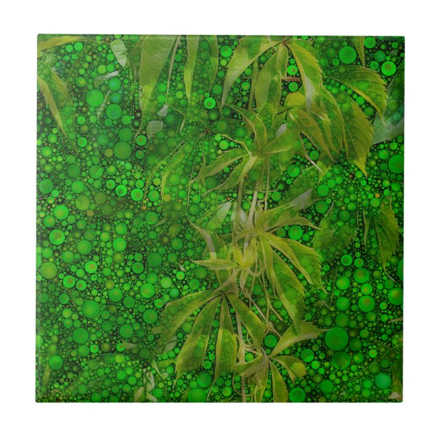 Im Dschungel Fliese (Vorderseite)