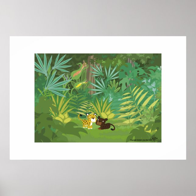 Im Dschungel Poster (Vorne)