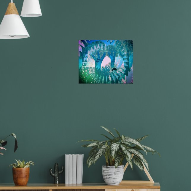 Im Dschungel-Poster Poster (Wohnzimmer 1)