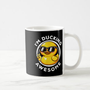 Im Ducking Phantastisch I Liebe Duck Lovers Funny  Kaffeetasse