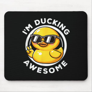 Im Ducking Phantastisch I Liebe Duck Lovers Funny  Mousepad