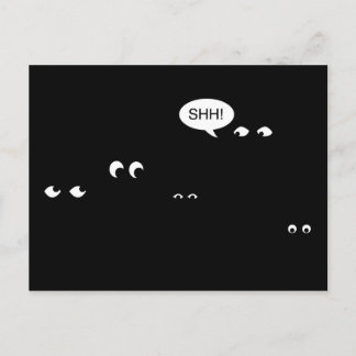 Im Dunkeln gewartet : Überraschung Party! Einladungspostkarte