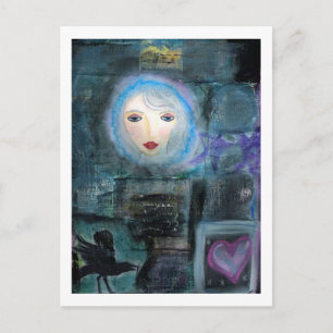 Im Dunkeln Postkarte