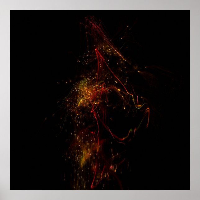 Im dunklen 24" x 24", Value Poster Paper (Matte) (Vorne)