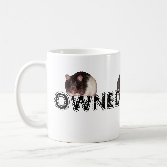 im Eigentum von Ratten Tasse (Links)