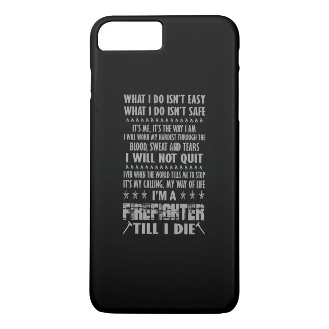 Im ein Feuerwehrmann, bis ich die Case-Mate iPhone Hülle (Rückseite)
