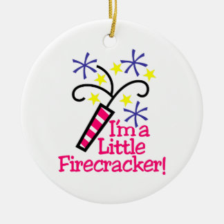 Im ein kleiner Kracher Keramik Ornament