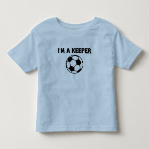IM EIN WÄCHTER-SPORTLICHER JARGON - FUSSBALL KLEINKIND T-SHIRT