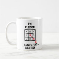 Im Ellison Je Trouve Toujours Une Solution Mug