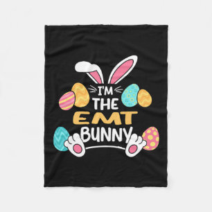 Im Emt Bunny Paramedic Ostern Fleecedecke