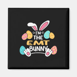 Im Emt Bunny Paramedic Ostern Magnet