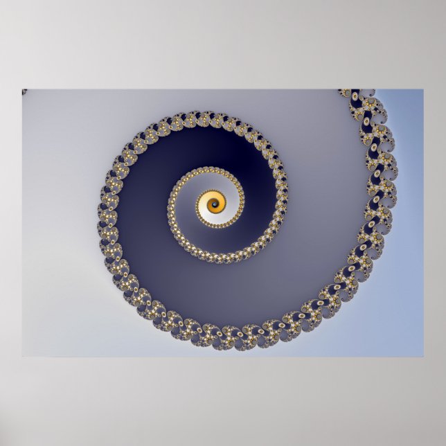 Im Erdgeschoss - Fraktal Poster (Vorne)