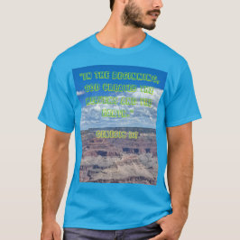 Im ersten T - Shirt der Genesis 1:1