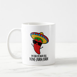Im Fall von Heat Call neun Juan Juan mexikanische Kaffeetasse