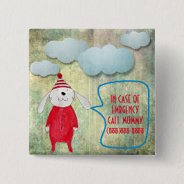 IM FALLE EINER NOTFALLANRUFE MOMMY NUMMER RABBIT BUTTON