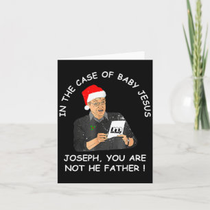 Im Falle von Baby Jesus Joseph bist du nicht der V Karte