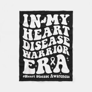 Im Februar tragen wir Rot - Herzkrankheit-Bewussts Fleecedecke