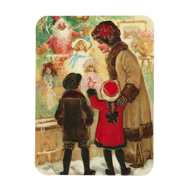 Im Fenster "Spielzeugladen" Magnet (Vertikal)