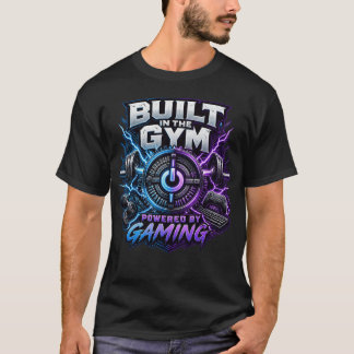 Im Fitnessstudio Entworfen, Angetrieben Von Gaming T-Shirt