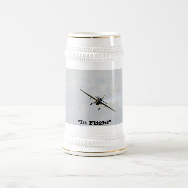 "Im Flug " Bierglas (Mittel)