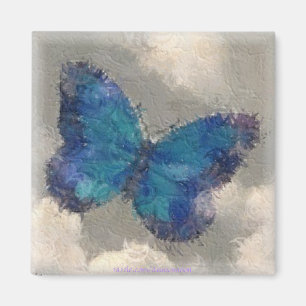 Im Flug eingefroren Magnet