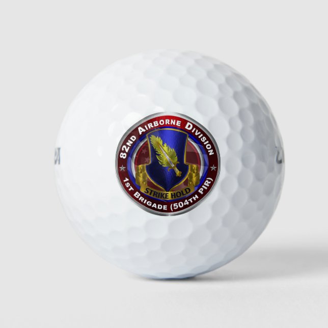 im Flugzeug Abteilung 1. Brigade 504. PIR Golfball (Vorderseite)