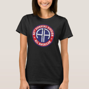 im Flugzeug Abteilung "All American" Grunge Women T-Shirt