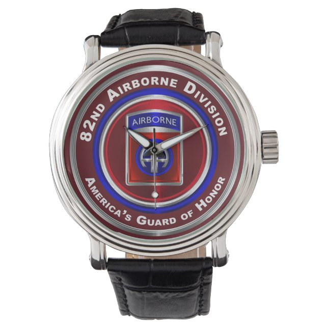 im Flugzeug Abteilung Amerikas Ehrengarde Armbanduhr (Vorderseite)