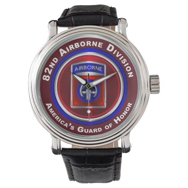 im Flugzeug Abteilung Amerikas Ehrengarde Armbanduhr (Vorderseite)