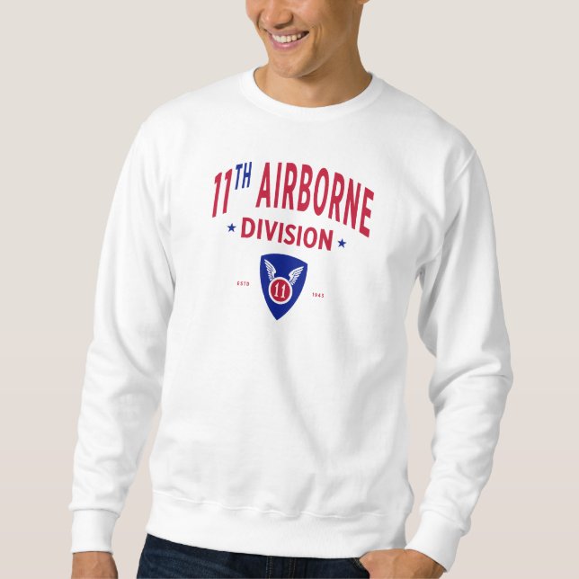 im Flugzeug Abteilung "Arktische Engel" Sweatshirt (Vorderseite)