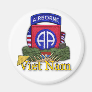 im Flugzeug Abteilung vietnam vc rvn vets Magnet