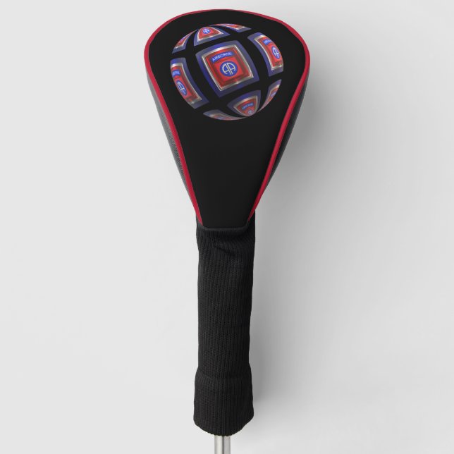 im Flugzeug Division 82 Golf Headcover (Vorderseite)