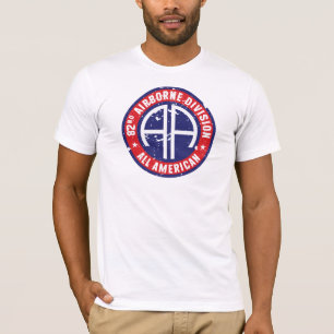 im Flugzeug Division "All American" Grunge T-Shirt