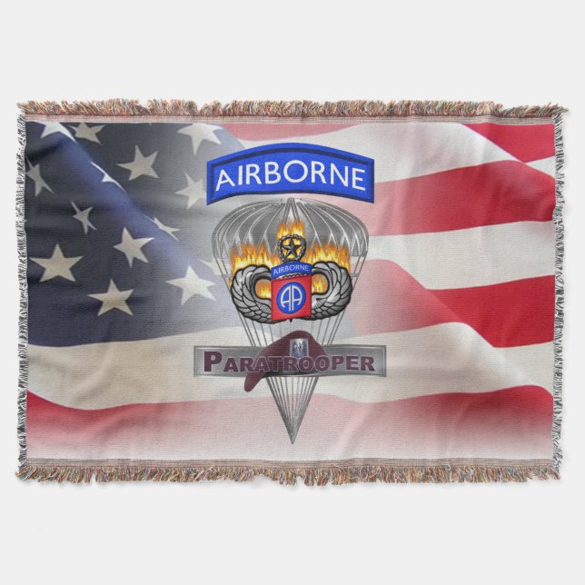 im Flugzeug Division All American Paratrooper Decke (Vorderseite)
