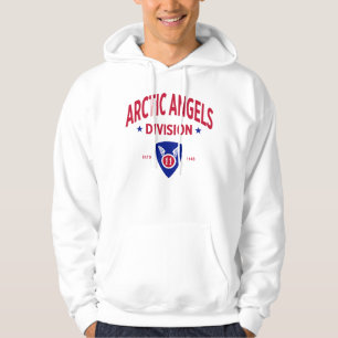 im Flugzeug Division Arktische Engel Hoodie